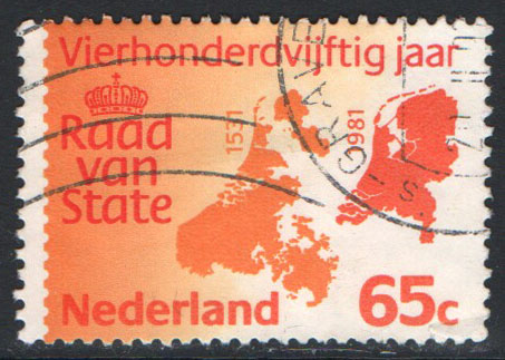 Netherlands Scott 615 Used